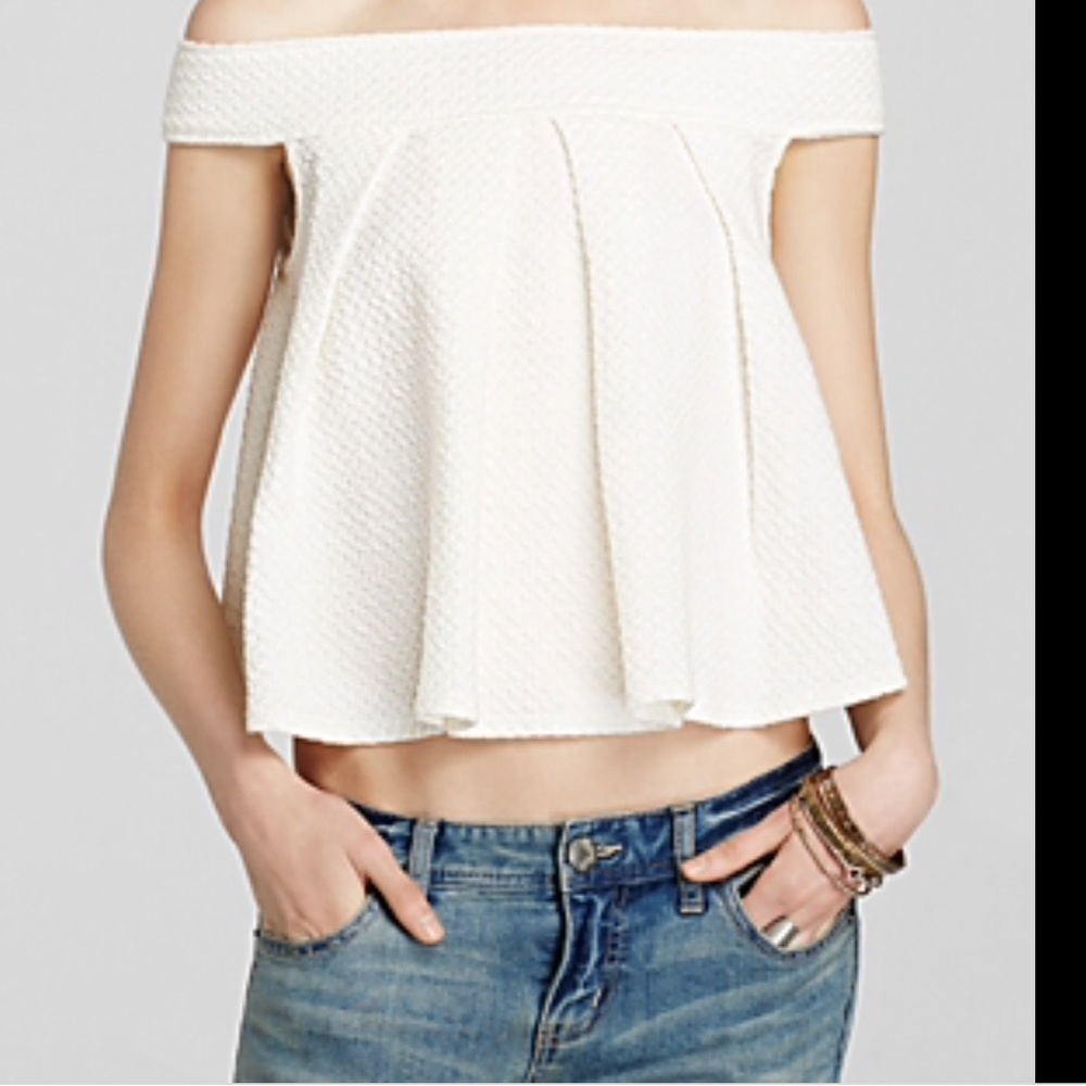 Free People Priscilla Off The Shoulder Blouse